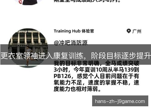 更衣室领袖进入康复训练，阶段目标逐步提升